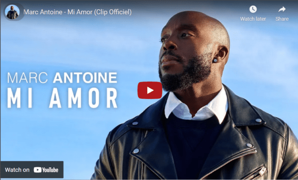 Marc Antoine Reprend la Scène avec son Nouveau Titre Mi Amor - FindAfro
