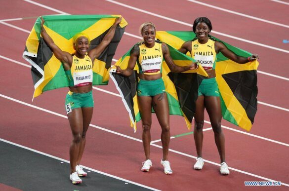 Tokyo Olympiques 2020, Un Sweep pour la Jamaïque aux 100m Féminins