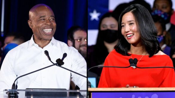 Des victoires historiques : Michelle Wu, Winsome Sears, Eric Adams et d'autres candidats de couleur remportent des élections locales