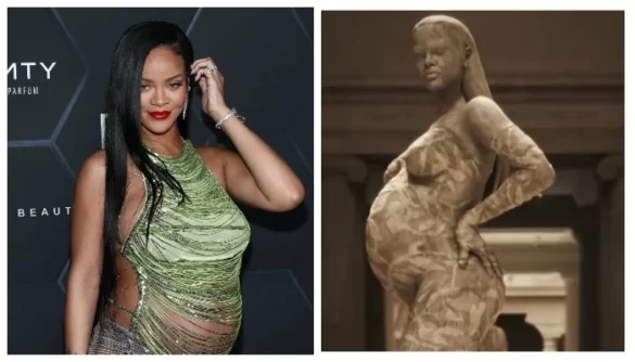 Bien qu'elle ait raté le Met Gala 2022, Rihanna y a été immortalisée en tant que statue VFX