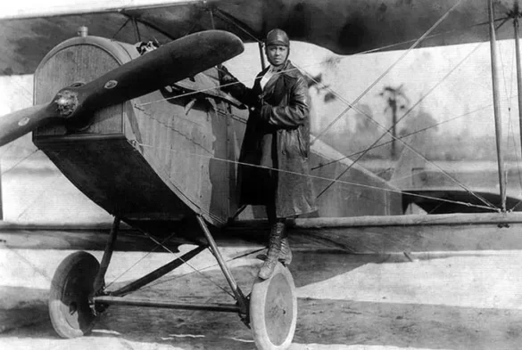Bessie Coleman, première pilote noire honorée par l'American Airlines